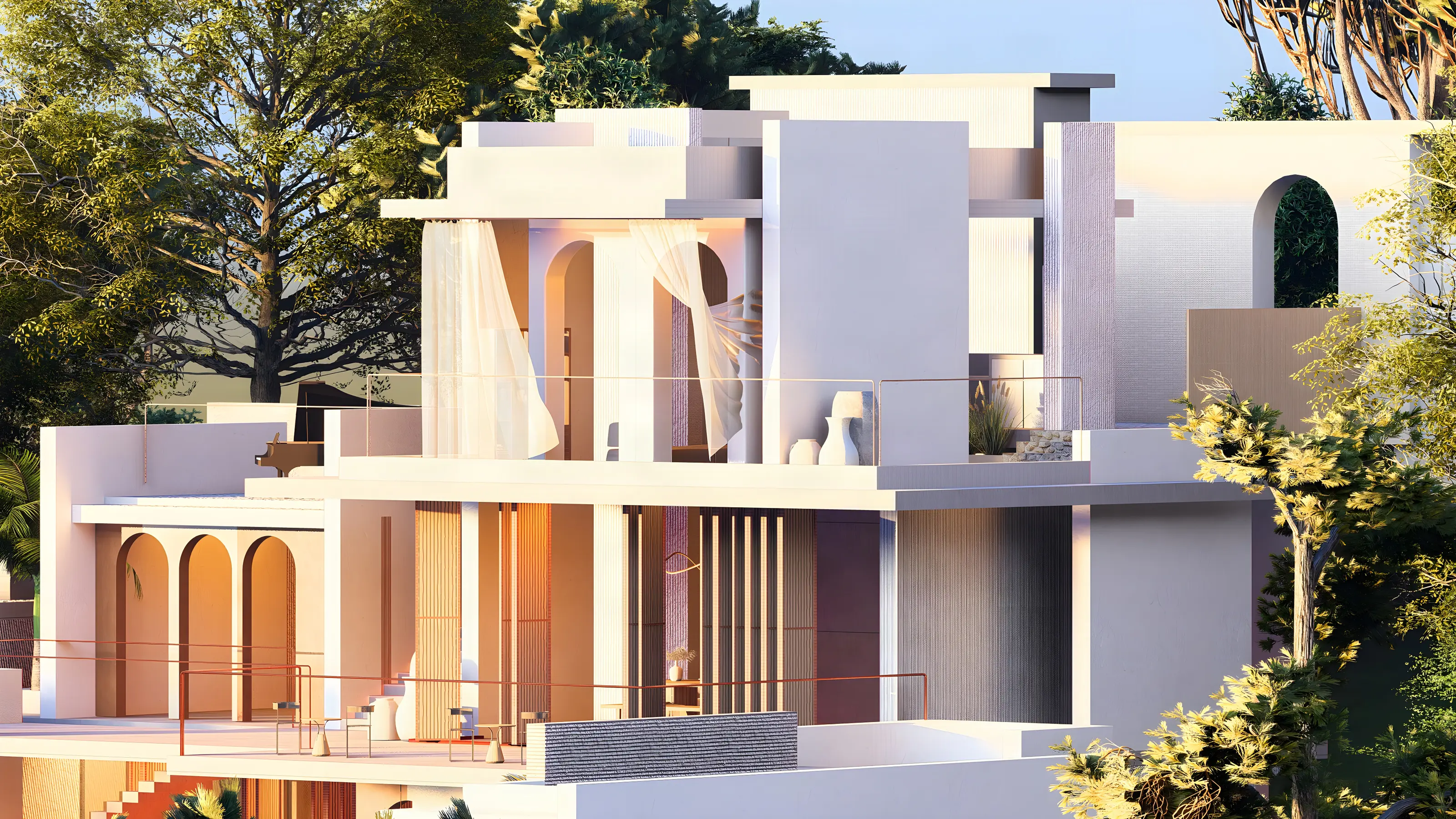 Göcek’te GreenGo Private villa mimarisi